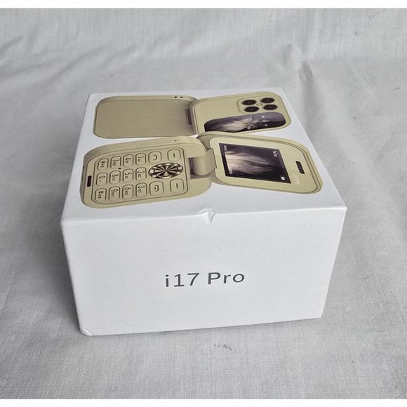 i17 Mini Palm Flip Mobile Phone 2G Dual SIM Standby Speed Dial FM Radio Voice - Picture 9 of 16